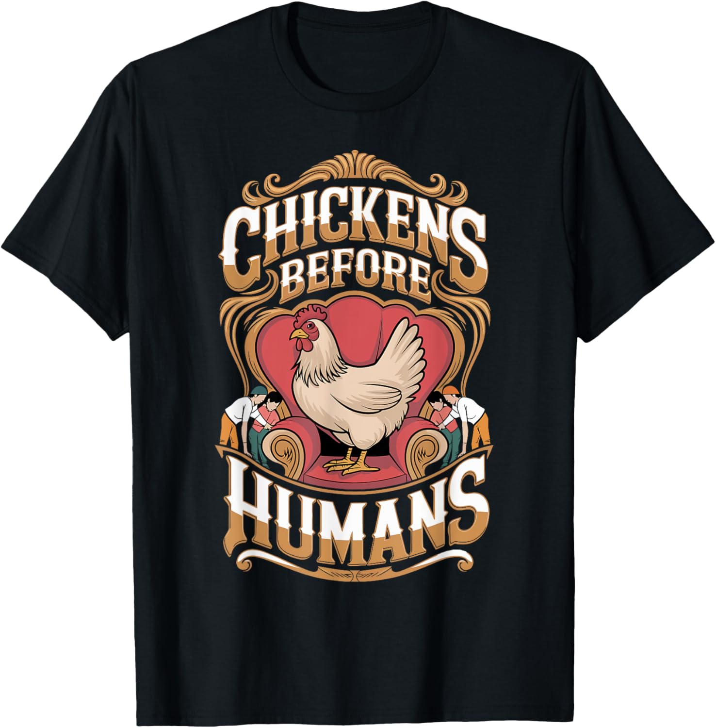 Chickens Before Humans