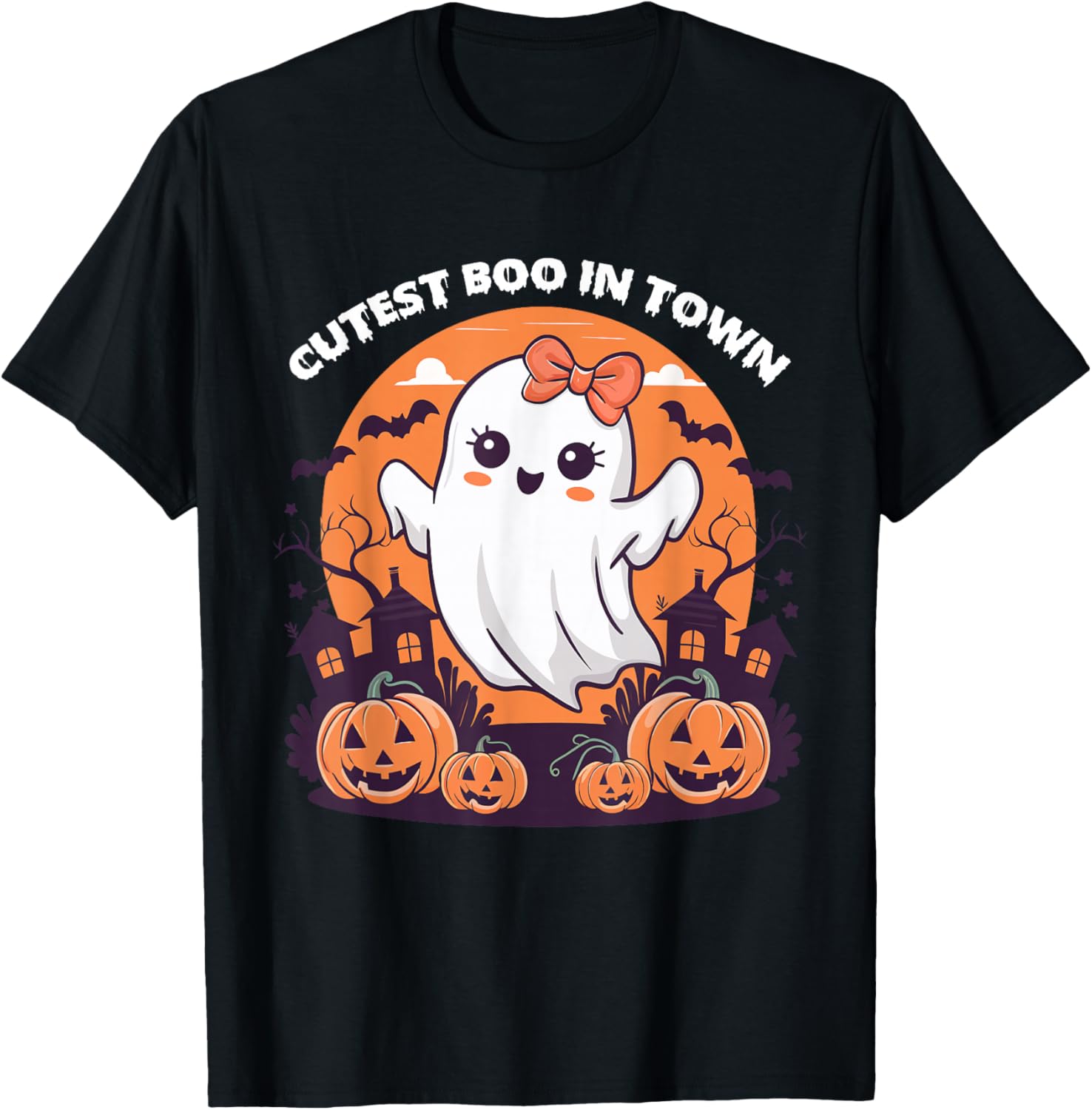Cutest Boo In Town Halloween Ghost