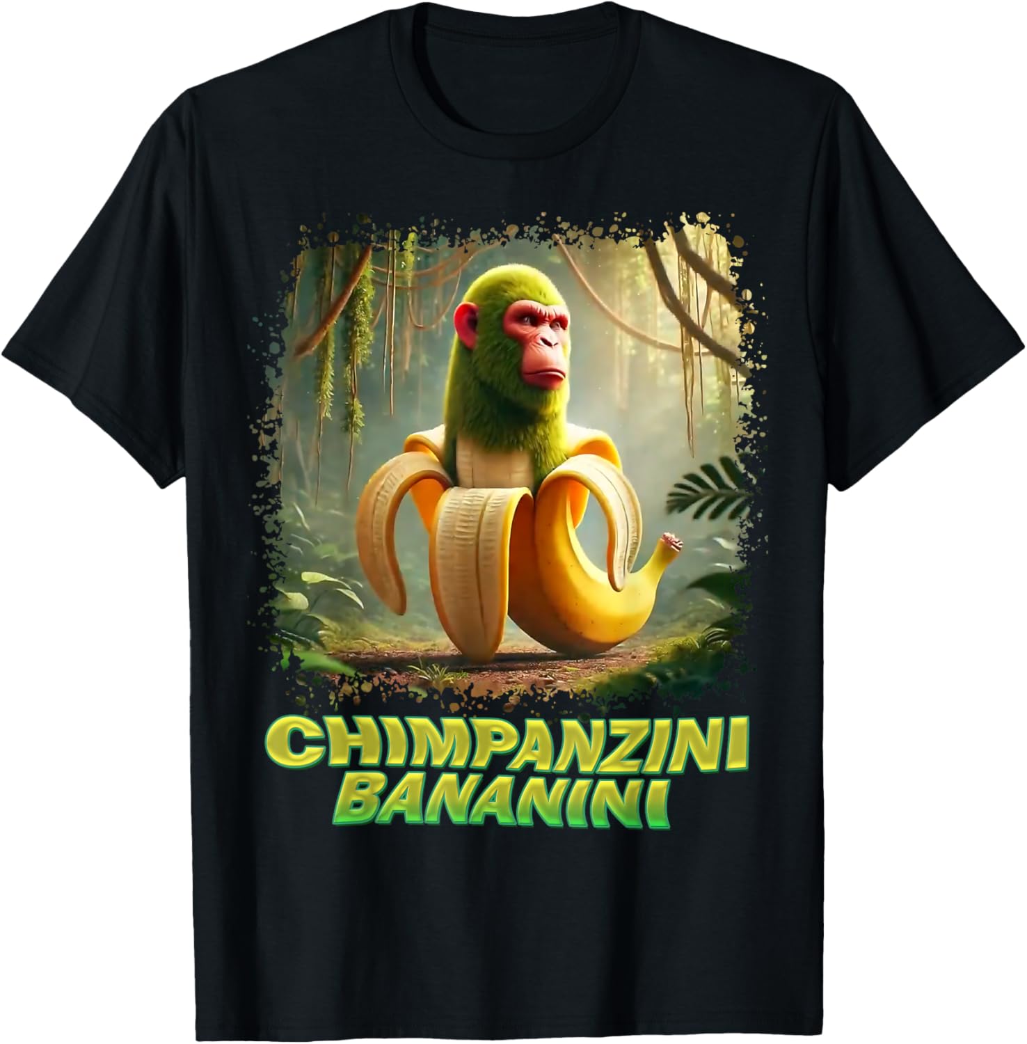 Chimpanzini Bananini Italian Brain Red Meme