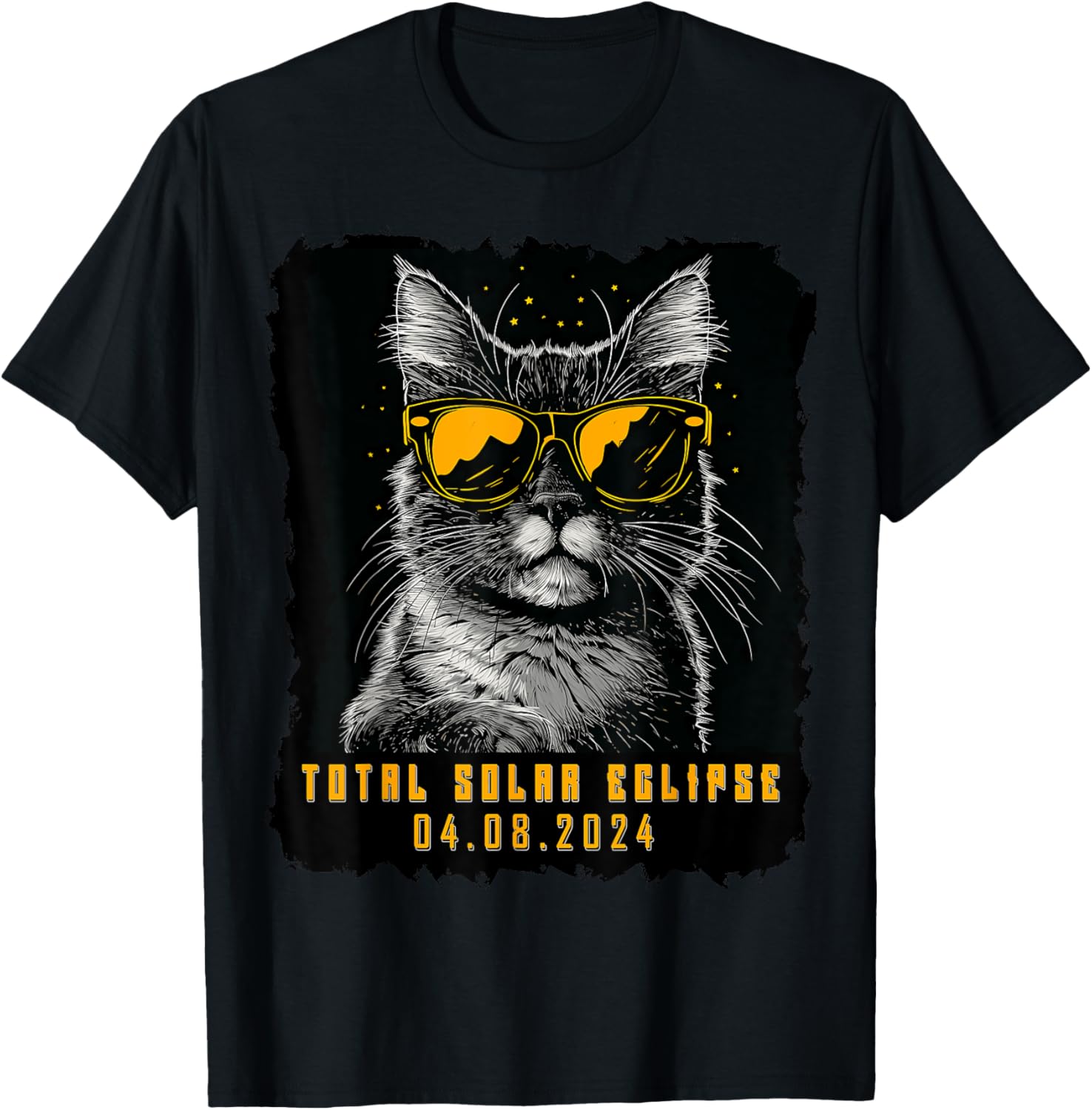 Total Solar Eclipse 2024 April Cat
