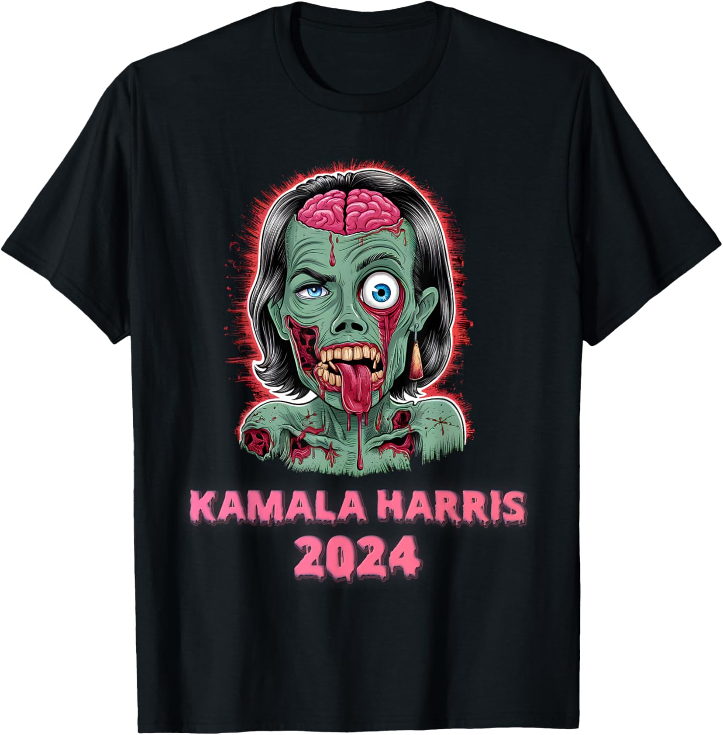 Kamala Harris 2024 Halloween Zombie