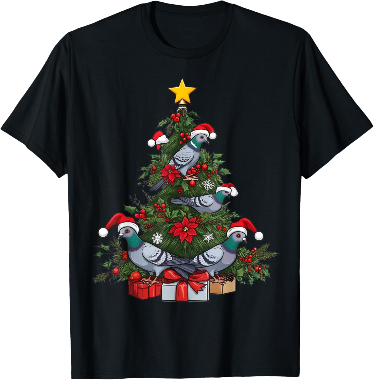 Pigeon Christmas Tree