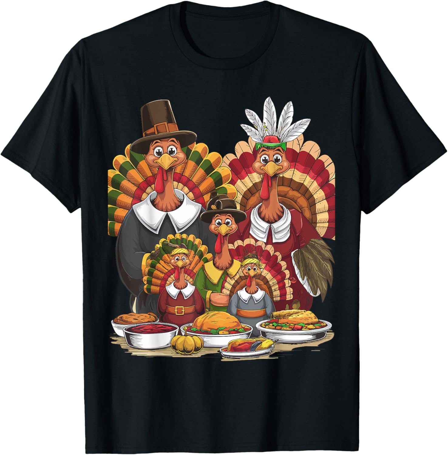 Thanksgiving Turkey Family