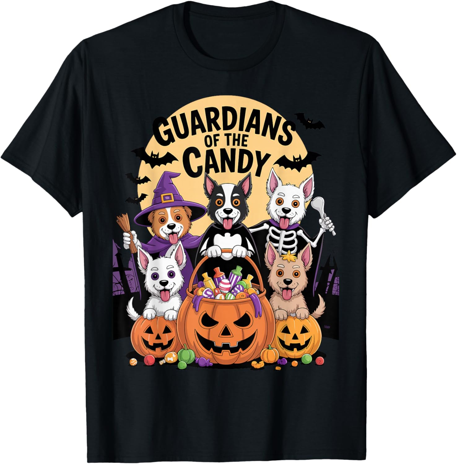 Halloween Dogs Guardians Of The Candy
