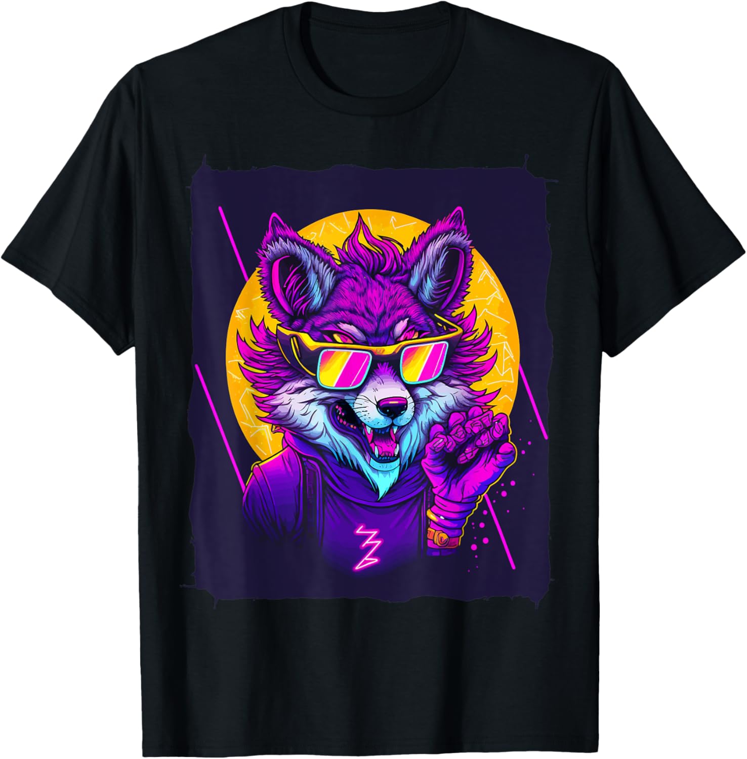 Wolf With Sunglasses