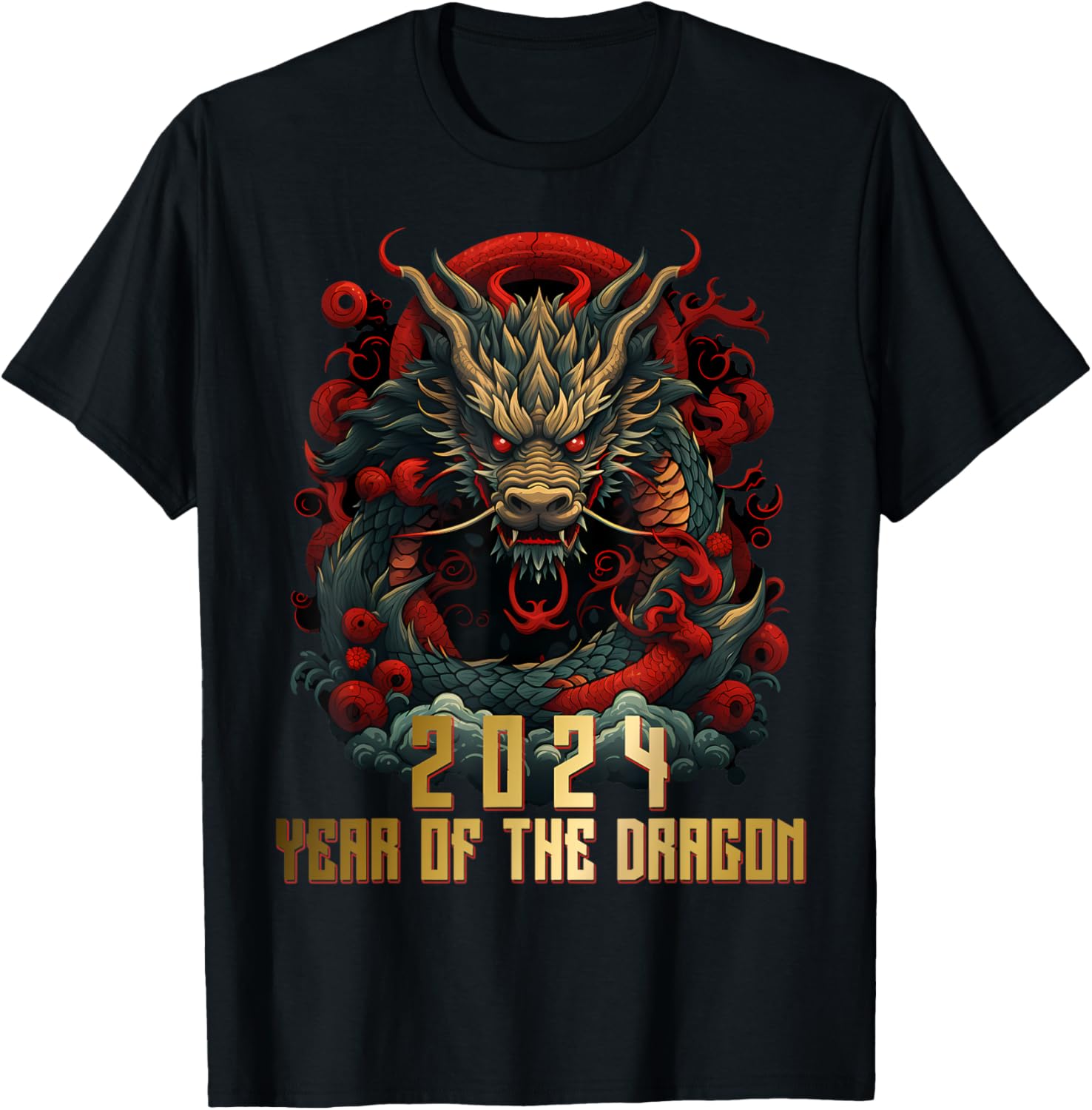Happy 2024 Chinese New Year of Dragon